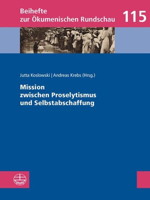 cover image of Mission zwischen Proselytismus und Selbstabschaffung